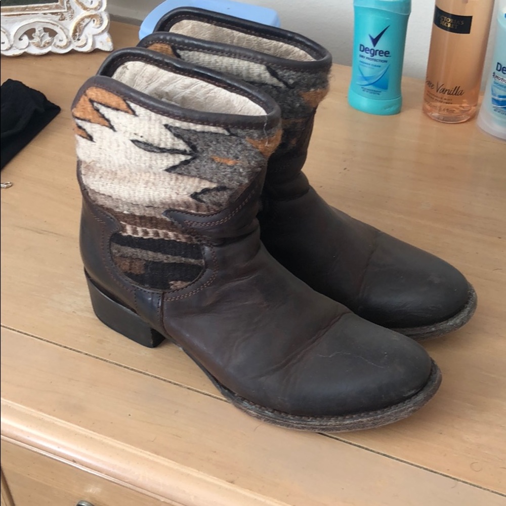 Western Leather boots